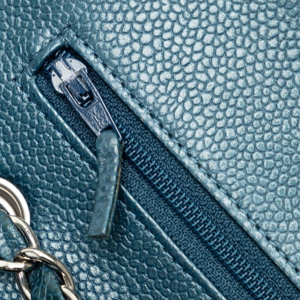 Authentic Chanel Medium Classic Caviar Double Flap Bag - Picture 8 of 12